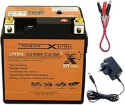 XYT WORLD Motorcycle Lithium Battery LYTZ7S 12V 300cca ATV Quad Dirt/Pit Bike Compatible For YTZ7S For Yamaha 1000cc YZF-R1 M S 2015-2022