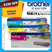 Brother TN-251 C/M/Y 3x Color Toner Set HL3150CDN/3170CDW/MFC9140CDN/MFC9340CDW