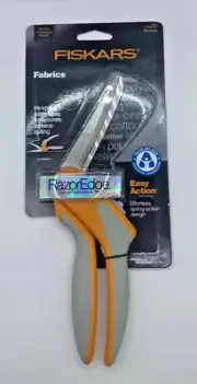 Fiskars RazorEdge Easy Action Tabletop Fabric 8 Inches Shears Scissors