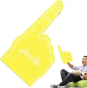 Giant Foam Fingers Soft Cheer Hands | Lightweight Oversized Fan Props With Comfortable Grip Design Perfect For Supporting Teams At Soccer Matches Hockey Games Sporting Events School Rallies Parties An