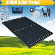300W 12V Solar Panel Kit Mono Caravan Home Off Gird Battery Charging 300 Watt AU