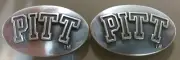 Lot of 2 University of Pittsburgh Conchos with Screws