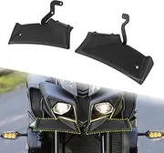 CHIFUN Front Spoiler Winglets Downforce Motorcycle Fairing Aerodynamic Beak Nose Cone Extension Cowl Replacement for Yamaha MT10 MT-10 2022 2023 2024