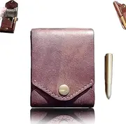 [Wryhaul] Multifunctional Compact Wallet, Slim Minimalist Wallet with Pen Slot, Compact Wallet for Men, Wallet with Pen, Bifold Wallet Pocket Wallet, Travel Wallet Compact Coin Purse