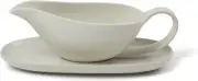Salt&Pepper Arcata Sauce Boat & Dish, 500Ml, Natural