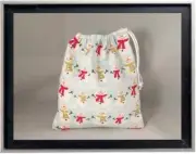 Gymnastics Leotard Grip Bags / Soft Snowmen Gymnast Birthday Goody Bag