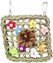 Parakeet Toys | Colorful Bird Foraging Toys - Swings Ladders Perches for Cage Standing Foraging Inside Cage Outdoor Aviary Home Patio Lawn Garden