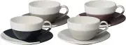 Royal Doulton Coffee Studio Cappuccino Cup & Saucer, Porcelain, 260ml