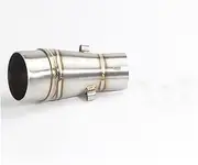 Exhaust Muffler Silencer Pipe Motorcycle Exhaust Middle Pipe Connection Mufflerlink Pipe For N&inja 250R 250 300 Ninja250R Ninja250 Ninja300 Z250 For Z300 2008-2015 2016 2017 Exhaust Tailpipe