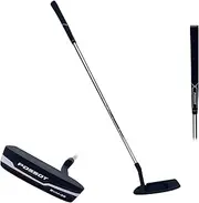 Possot Left-Handed Golf Putter | High MOI Face-Balanced Blade Design with Anti-Slip Grip | 304 Stainless Steel for Men & Women | Lightweight 330g for Precision Putting (Right/Left Hand Options)