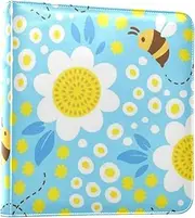 Cartoon Cute Bee FLOWER and white Photo Albums Photo Books Self Adhesive Pages Scrapbook Photo Albums Picture Album 4x6, 6x8