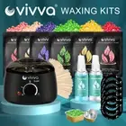 VIVVA Pro500 Wax Warmer Heater Paraffin Pot Hair Removal 300/600g Wax Beans Kit