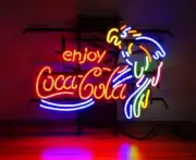 20"x16" Enjoy Coca Cola Coke Parrot Pepsi Neon Sign Light Lamp Visual L2704