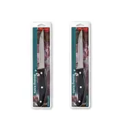 2PCS Boning Knife Stainless Steel Blade Kitchen Chef Cook Knives Sharp Butcher Meat