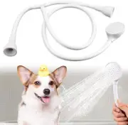 Double Tap Shower Attachment for Bath, Bath Tap Shower Hose Attachment, 1.2M Tap