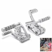 Polished Silver Forward Controls for Harley-Davidson Softail FLST FXST 1984-1999