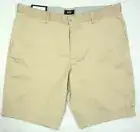 HUGO BOSS Stretch Chino Shorts Mens Light Tan $145