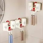 Punch-free Suction Cup Toothbrush Holder Toiletries