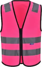 AYKRM 5 colors horse riding High Visibility Hi Viz Vest Waistcoat equestrian high vis Safety hi vis vest(XXS-XXL)