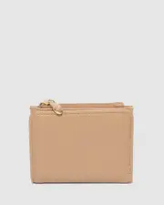Plain Nude Han Mini Wallet