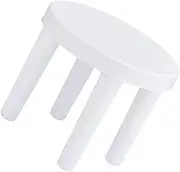 Amosfun Non Slip Step Stool for Bathroom Kitchen Lightweight Footstool for Shoe Changing Potty Training and Everyday Use