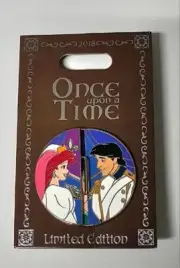 Disney Once Upon A Time Pin of the Month The Little Mermaid Ariel Ursula & Eric
