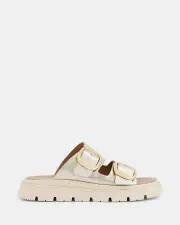 Shelly Shen Kloey/Champagne Womens Sandals 38