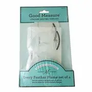Good Measure - Every Feather 4 pcs Longarm Quilting Templates