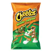 10 x Cheetos Crunchy Cheddar Jalapeno Flavoured Snacks 226g