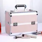 Extra Large Space Storage Beauty Box Make up Nail Jewelry Cosmetic Vanity Case