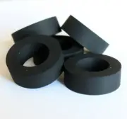5X 13x6.6x6.5mm Pinch Roller TIRE Rubber Ring for Tape Drive Cassette Deck Audio