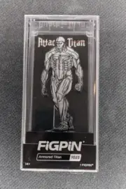 IN HAND NYCC 2022 Figpin Attack On Titan Armored Titan #1023 Exclusive LE 1000