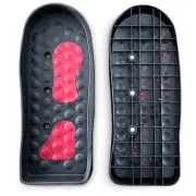 2x Fitness Equipment Foot Pedals for Rowing/Elliptical Machine Square Tube