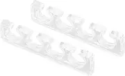 HAPINARY Pedicure Toe Dividers for Women Pack Nail Art Toe Separators Silicone Material Comfortable