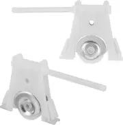 2 Pack Sliding Screen Door Lower Roller Assembly, Compatible with Andersen...