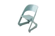 ArtissIn Dining Chairs Office Seat Stackable Plastic X4 Blue