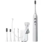 057 Electric Toothbrush Integrated 2-in-1 Dental Cleaner