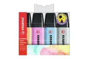 Stabilo Boss Pastel Chisel Assorted1 Pk4 Assorted 50592