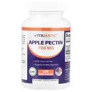 Vitamatic, Apple Pectin, 120 Veggie Capsules (700 mg per Capsule)