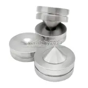 4PCS 39mm 316L Stainless Speaker Spike Shockproof Stand Isolation Feet Nail Pad
