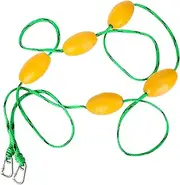 Floating Rope, Swimming Pool Safety Divider Rope, Pre-Assembled 16.4ft Tubing Supplies Floating Strong Buoyancy Conspicuous Replacement Part for Section Off