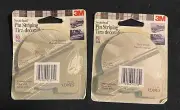 3M Scotchcal Striping Tape #92305ES 5/16 in x 36ft SILVER METALLIC-LOT OF 2-NEW