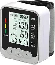 ThreeH Blood Pressure Monitor Digital BP Cuff Automatic Blood Pressure Machine for Home Use Large LCD Display Reading Memory Portable Carrying Case