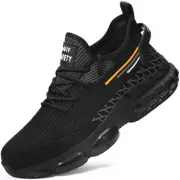 Steel Toe Shoes for Men Women Comfortable Lightweight Composite Toe Work Shoe...