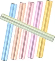 HONMEET Sealed Nail Art Pen Caps 6pcs Set Lightweight Manicure Pens Caps Brush Cover Nail Brush Covers Accessory