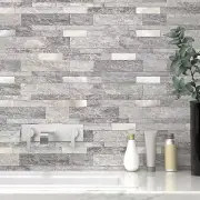 Matt Marble Self Adhesive Tiles Brick Tiles for Wall,Waterproof Tile Stickers fo