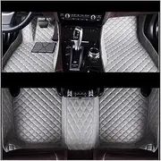 Car Mats Custom Car Floor Mats for N&issan for Maxima Auto Carpets Foot Car Accessories(Gray)