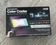 Feit Electric LED Floodlight Rechargeable Color Caster Multi-Color W/Remote NEW