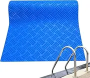 Pool Ladder Mat, Pool Mats, Poll Floor Mats | Step Protective Stairs Cover | Anti Slip Foldable universall Pad for Kitchen Living Room Toilet, abovve Ground and Inground Swimming Ladder Protective