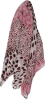 [VALICLUD] Leopard Scarf for Women - Leopard Print Scarf Unique Lightweight Wraps for Spring Summer Fall and Winter Travel and Daily Use